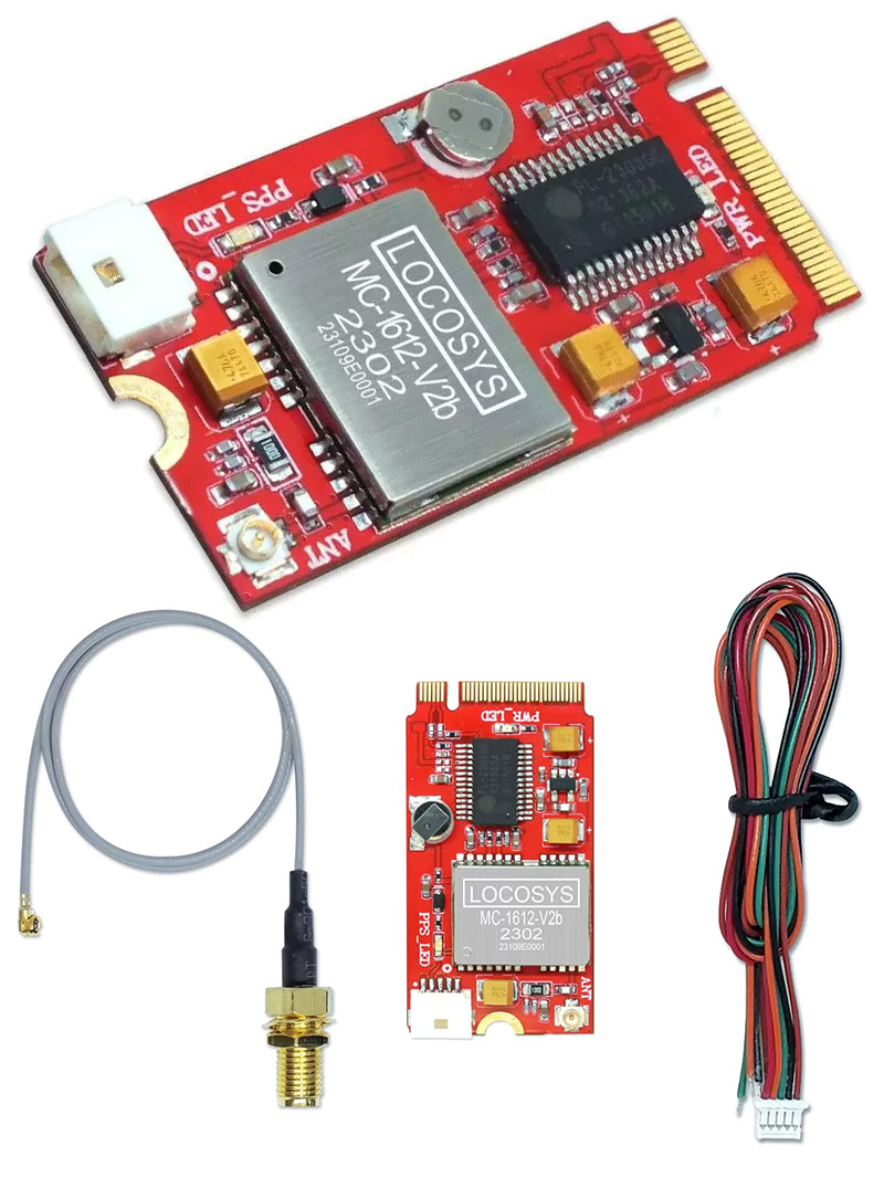LOCOSYS M.2-V2b (L1+L5 GPS/GNSS receiver, M.2 Type B)