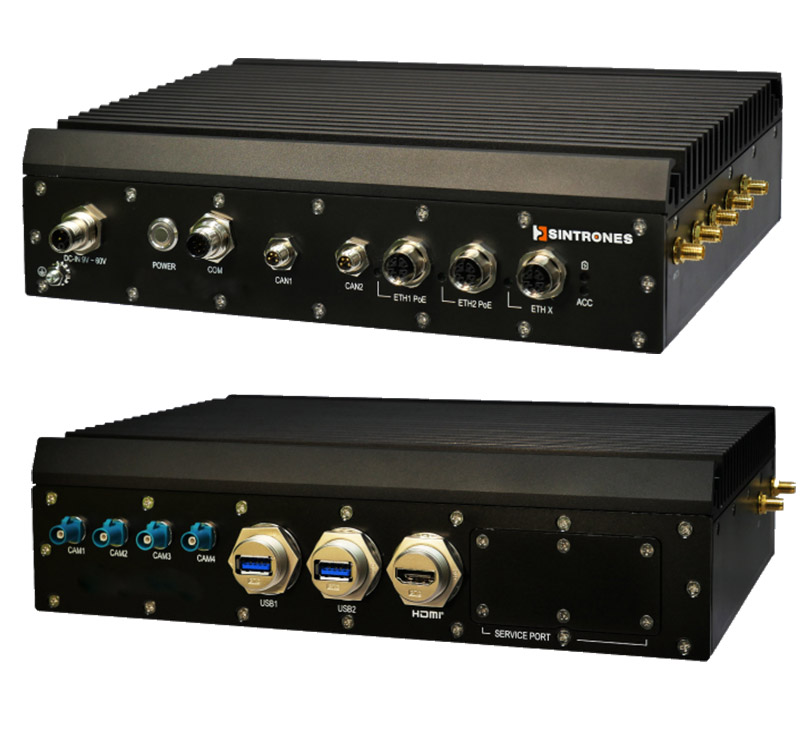 Sintrones IBOX-650P-IP66-JAO32 (NVIDIA Jetson AGX Orin Edge AI Fanless, <b>32GB</B>)